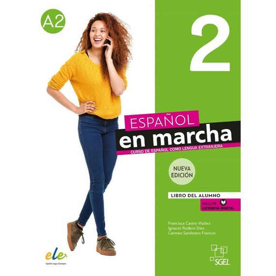 Espanol en marcha 2- A2, учебник по испански
