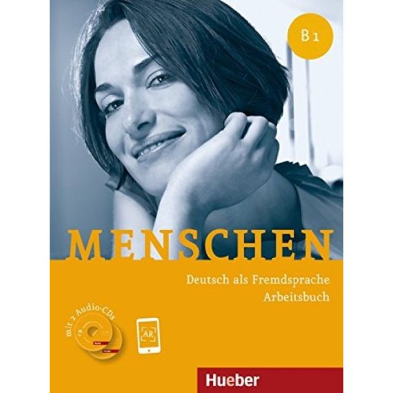 ​Учебна тетрадка „Menschen”, B1, издателство Hueber, автори Anna Breitsameter, Sabine Glas-Peters, Angela Pude